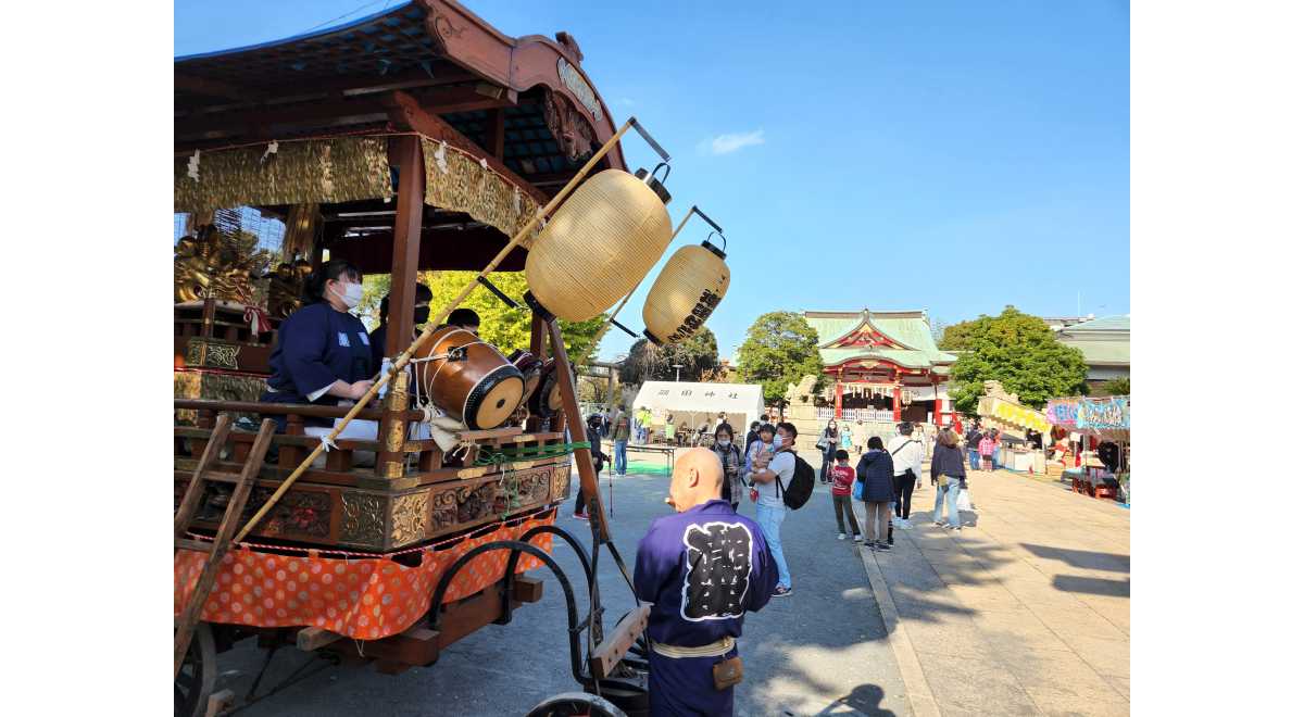 潮田神社秋の縁日